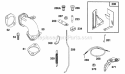 Carburetor Controls  Parts Diagram and Parts List for 082331-0162-01  Briggs and Stratton Engine